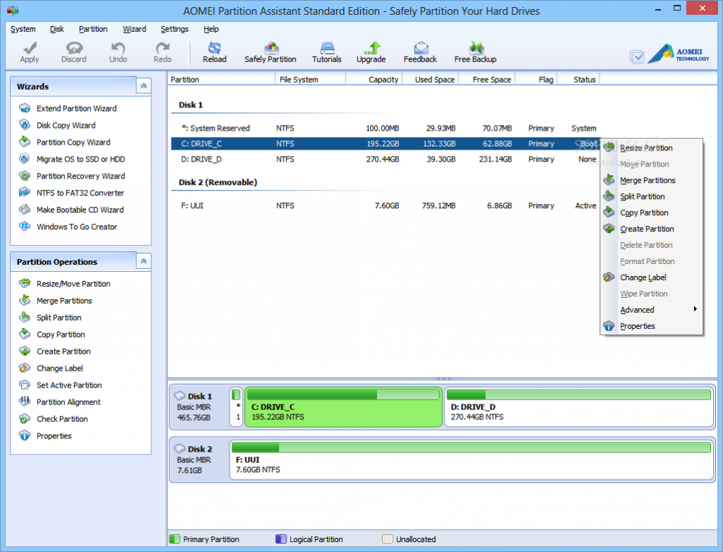 hard drive partition manager